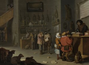Dispute pour une vache coûte au moins une autre (Qui plaide pour une vache?). 1629 - Cornelis Saftleven