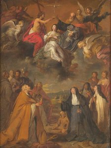 Le Couronnement de la Vierge - Cornelis Schut