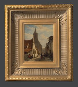 Église à Zandvoort - Cornelis Springer