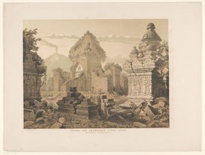 Ruine van Tjandi Sewoe - Cornelis Springer