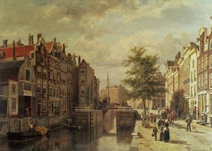 Le canal des martyrs (De Martelaarsgracht) - Cornelis Springer