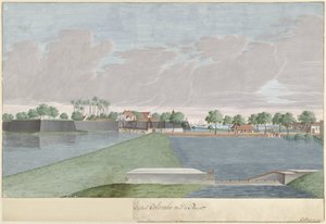 Vue de Colombo depuis le pont De Beer - Cornelis Steiger