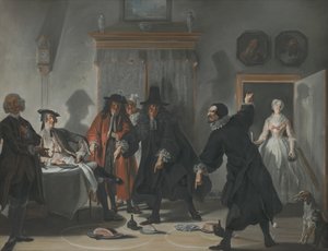 Les mathématiciens ou la jeune fille qui s