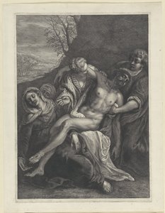 La lamentation du Christ - Cornelis Visscher (II)