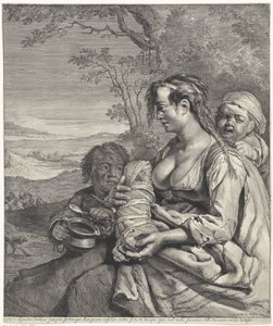 Païenne - Cornelis Visscher (II)