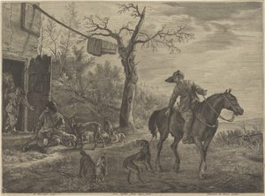 Chasseurs - Cornelis Visscher (II)