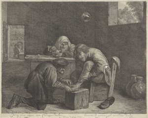 Homme chez un médecin - Cornelis Visscher (II)