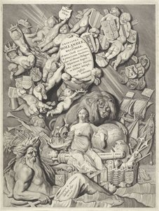 Titre pour une série de comtes et comtesses de Hollande, Zélande et Frise occidentale - Cornelis Visscher (II)