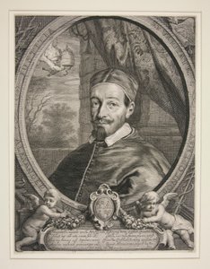 Pape Alexandre VII, Fabio Chigi (1599-1667) - Cornelis Visscher