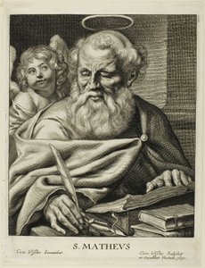 Saint Matthieu - Cornelis Visscher
