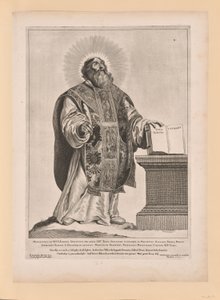 Saint Wulfram, de Saints des Pays-Bas du Nord et du Sud - Cornelis Visscher