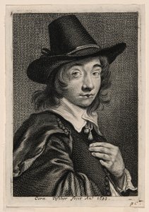 Autoportrait - Cornelis Visscher