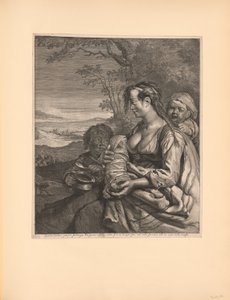 La femme bohème - Cornelis Visscher