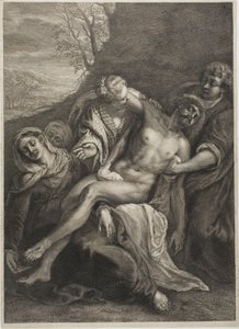 La Lamentation, du Cabinet Reynst - Cornelis Visscher