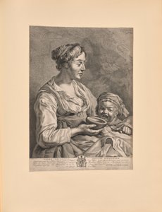 La seconde bohémienne (Second Heidinne - Seconde Bohemienne) - Cornelis Visscher
