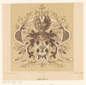 Blason de la famille Van Mansvelt - Cornelis Willem Hendrik Verster van Wulverhorst