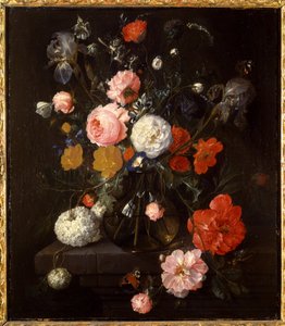 Vase avec des fleurs, vers 1670-80 - Cornelis de Heem