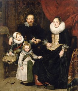 Autoportrait avec la famille - Cornelis de Vos