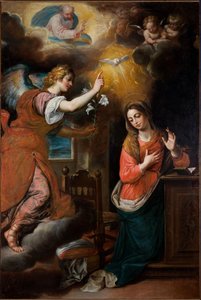 Annonciation, après 1600 - Cornelis de Wael