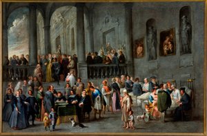 Cycle des Sept Œuvres de Miséricorde Corporale : Visiter les Malades - Cornelis de Wael