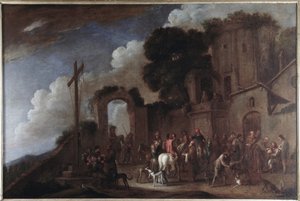 Les sept œuvres de miséricorde corporelle : donner à boire aux assoiffés (après 1625)