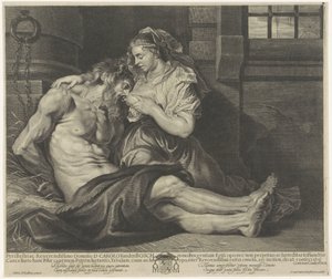Cimon et Pero (Caritas Romana) - Cornelis van Caukercken