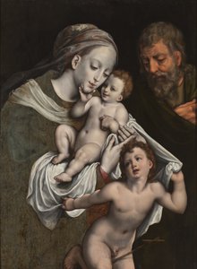 La Sainte Famille avec l