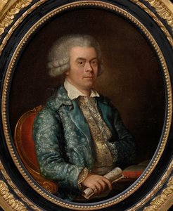 Portrait du compositeur André Ernest Modeste Grétry 1741-1813, vers 1786-88