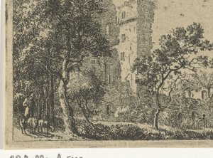Ruine du château de Haar
