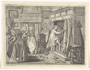 Scène de chambre - Cornelis van Kittensteyn
