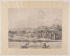 Le Cachalot échoué entre Noordwijk et Zandvoort - Cornelis van Kittensteyn