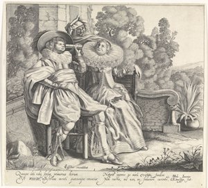 La Vue (Les cinq sens) - Cornelis van Kittensteyn