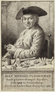Portrait de Johann Michael Fleischmann