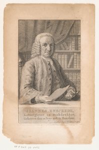 Portrait de Johannes Enschedé - Cornelis van Noorde