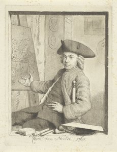 Autoportrait de Cornelis van Noorde - Cornelis van Noorde