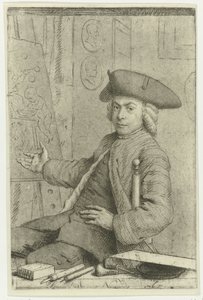 Autoportrait de Cornelis van Noorde - Cornelis van Noorde