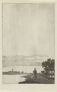 La comète de Donati, 1858 - Cornelis van der Griendt