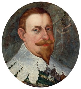 Gustave II Adolphe (1594-1632), dit Le Grand ou Le Lion du Nord, roi de Suède - Cornelius Arendtz