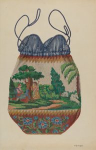 Sac perlé