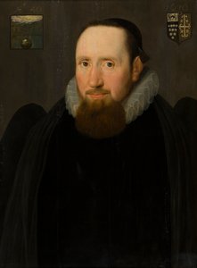 Portrait du Dr. John Bridgeman, évêque de Chester - Cornelius I (attr.to) Johnson