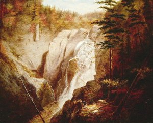 Chutes de Sainte-Anne, Canada - Cornelius Krieghoff