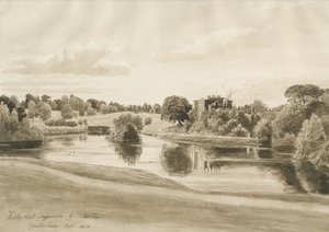 Betley Hall - Cornelius Varley