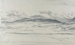 Panorama de montagne au Pays de Galles, Cader Idris - Cornelius Varley