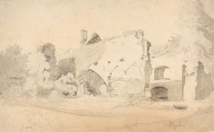 Château de Raglan - Cornelius Varley