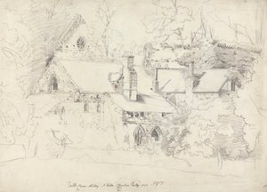 Abbaye de Valle Crucis, Denbighshire - Cornelius Varley