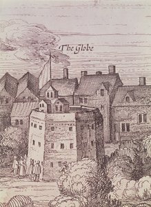 Le Théâtre du Globe (détail) - Cornelius de Visscher