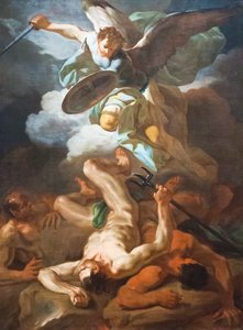 Saint Michel Archange défait Satan - Corrado Giaquinto