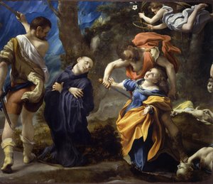 Martyr des saints Placidus, Flavia Domitilla, Eutychius et Victorinus, 1525