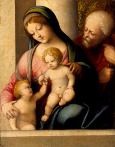 La Sainte Famille avec l