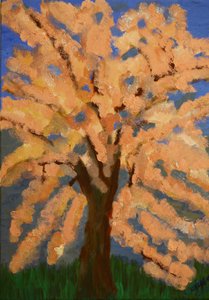 Fleurs de cerisier, printemps à Londres - Cosima Duggal